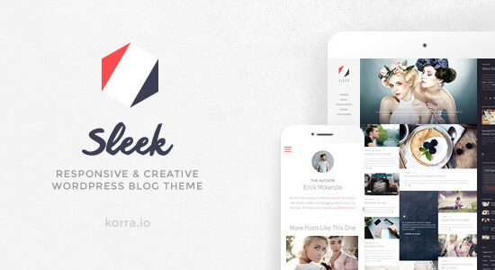 Sleek | Responsive & Creative WordPress Blog Theme