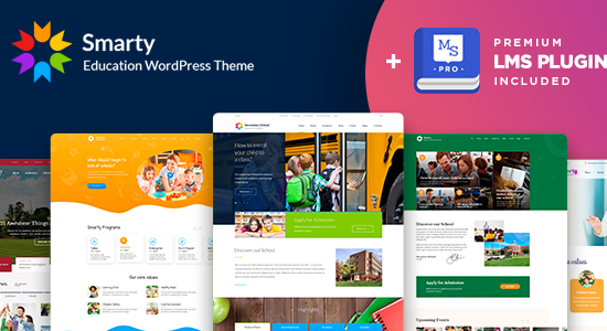 Smarty - School Kindergarten WordPress theme