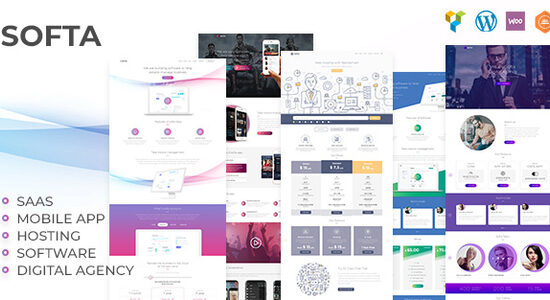 Softa - Chủ đề WordPress SaaS, Phần mềm & WebApp