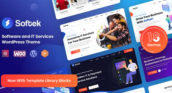 Softek - Software & IT Solutions WordPress Theme