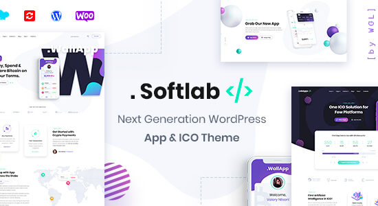 Softlab - Startup and App WordPress Theme