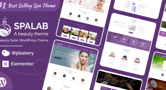 Spa Lab | Beauty Salon WordPress Theme