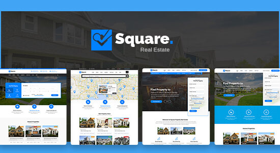 Square - Real Estate WordPress Theme