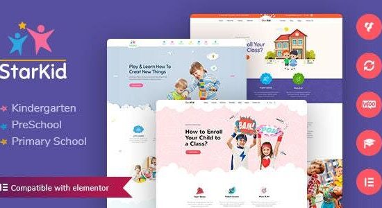 StarKid - Kindergarten WordPress Theme