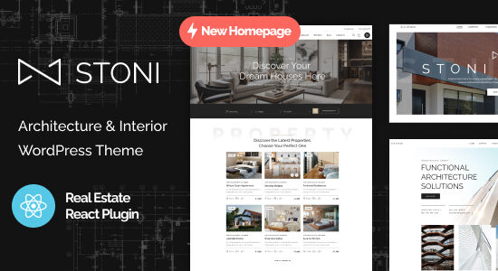 Stoni - Chủ đề WordPress của Cơ quan Kiến trúc
