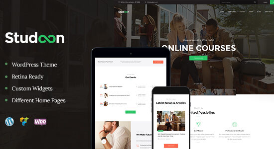 Studeon | Education Center & Training Courses WordPress Theme