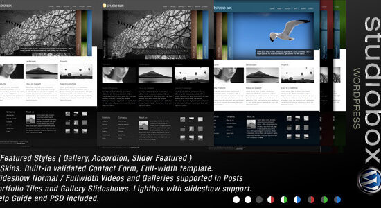 Studio Box | WordPress Theme