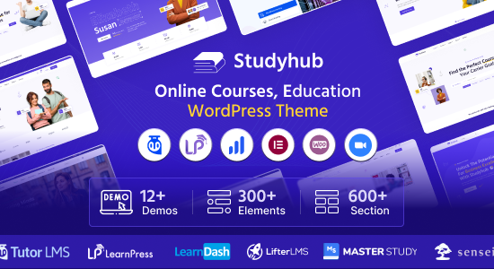 Studyhub - Chủ đề WordPress về giáo dục