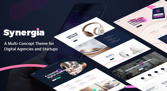 Synergia - Digital Agency Theme