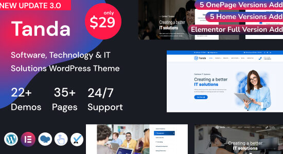 Tanda - IT Solutions WordPress