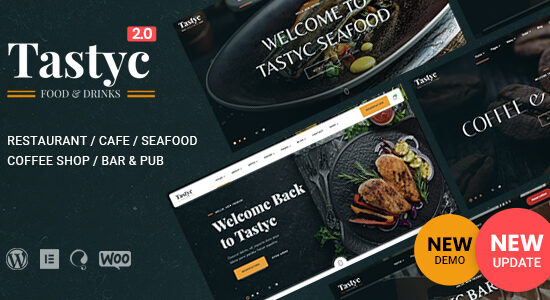 Tastyc - Cafe Restaurant Theme