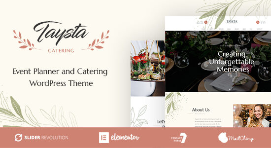 Taysta - Wedding Event Planning WordPress Theme