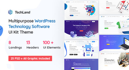 Techland - Multipurpose Technology WordPress Theme