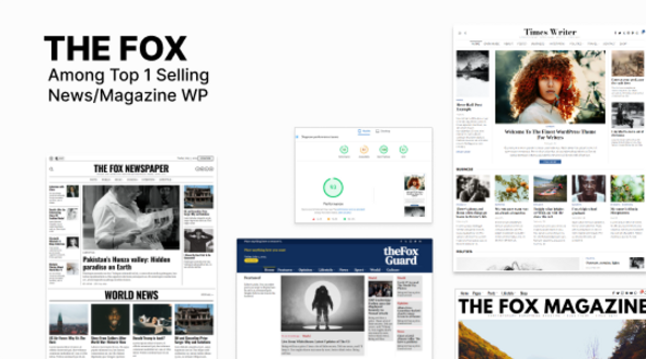 The Fox - Magazine Newspaper News WordPress Theme