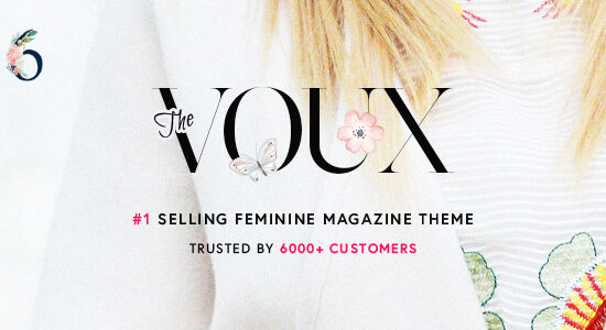 The Voux - A Comprehensive Magazine WordPress Theme