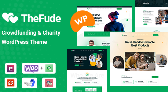 TheFude - Chủ đề WordPress gây quỹ cộng đồng & từ thiện