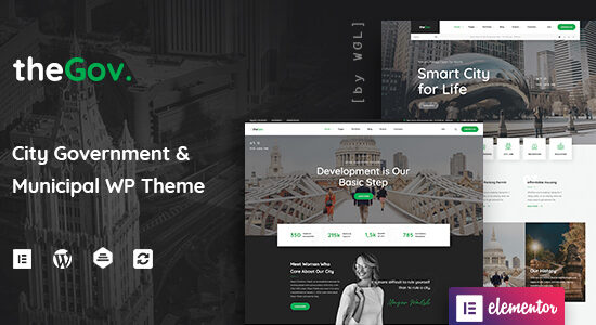 TheGov -  Municipal and Government WordPress Theme