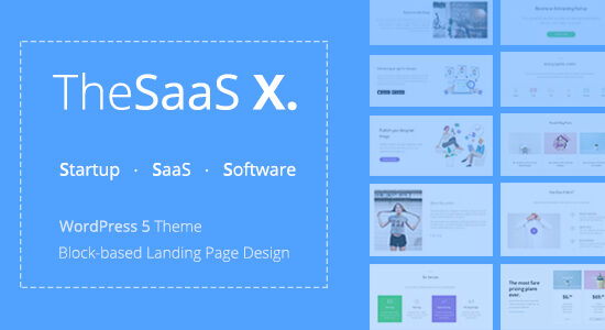 TheSaaS X - Responsive SaaS, Startup & Business WordPress Theme