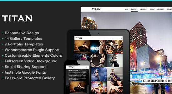 Titan | Photography WordPress