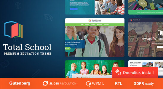 Total School - LMS and Education WordPress Theme