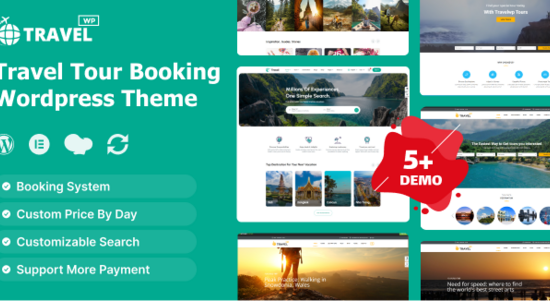 Travel Tour Booking WordPress Theme