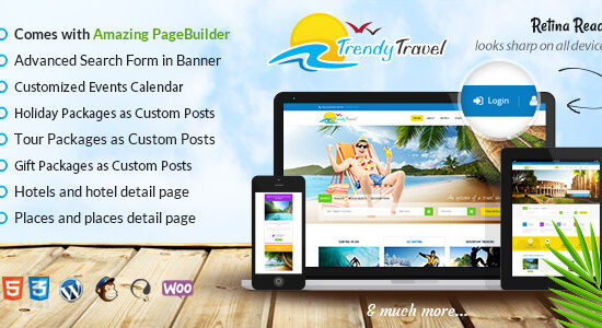 Trendy Travel WordPress