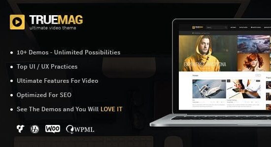 True Mag - WordPress Theme for Video and Magazine