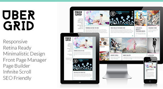 Ubergrid - Responsive Grid WordPress Theme