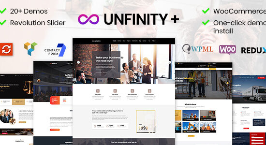 Unfinity - Một trang WordPress