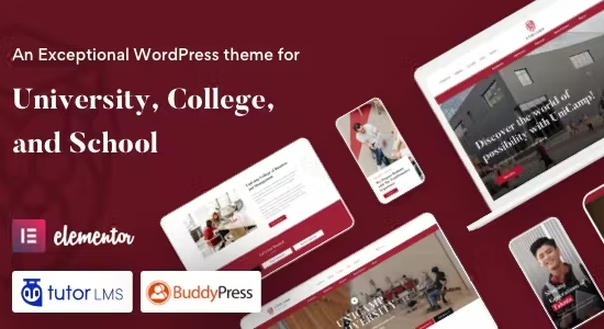 Unicamp - University and College WordPress Theme