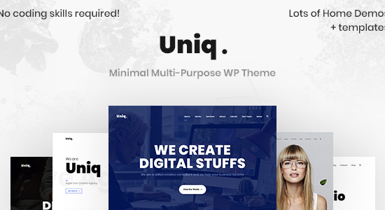 Uniq - Tối giản sáng tạo WordPress