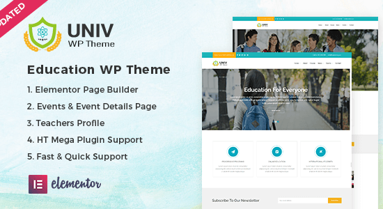 Univ – Chủ đề WordPress về Giáo dục