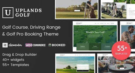 Uplands - Golf Course WordPress Theme