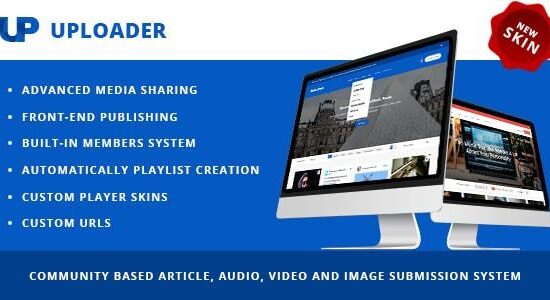 Uploader - Advanced Media Sharing Theme