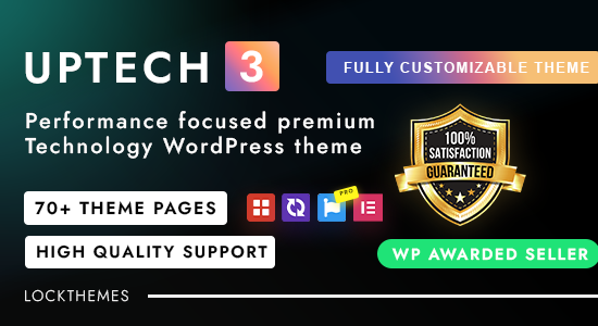 Uptech -  IT Solutions & Services WordPress Theme