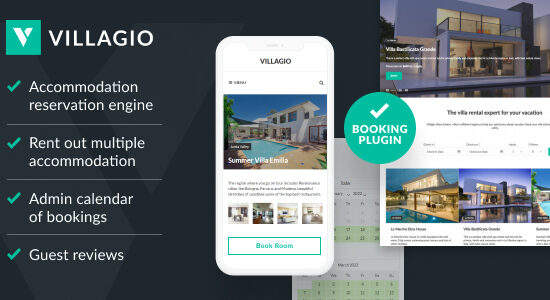 Vacation Rental WordPress Theme - Villagio