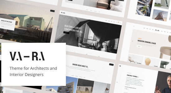 Vara - Chủ đề WordPress về Kiến trúc