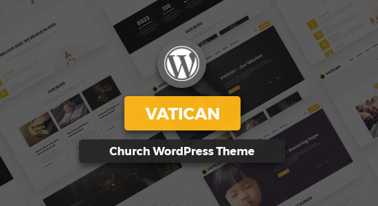 Vatican - Chủ đề WordPress của Nhà thờ