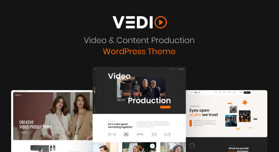 Vedio - Chủ đề Wordpress về sản xuất video