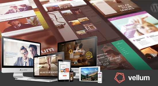 Vellum - Responsive WordPress Theme