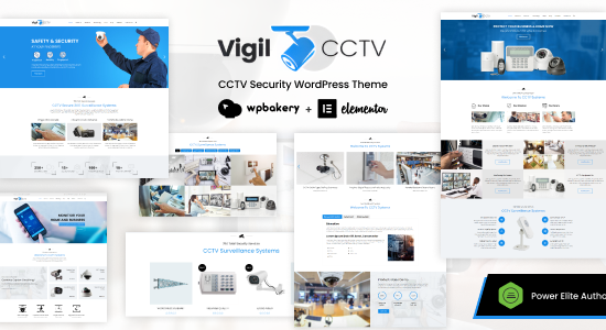 Vigil - CCTV Security WordPress Theme