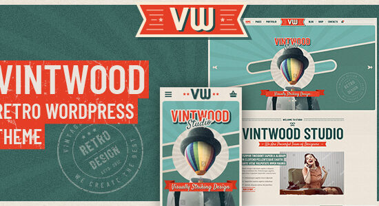 VintWood - Chủ đề WordPress cổ điển, hoài cổ