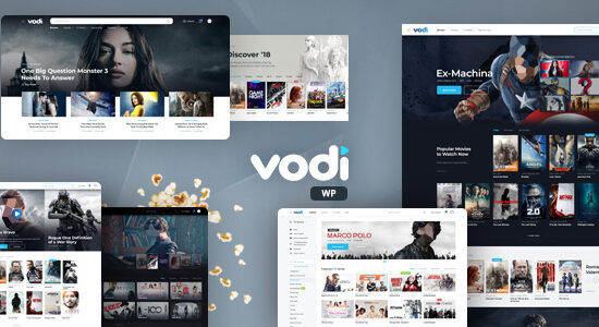 Vodi - Video WordPress Theme for Movies & TV Shows