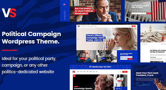 VoteStart - Political Campaign Theme