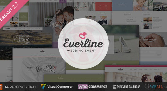 Wedding Event - Everline WordPress Theme