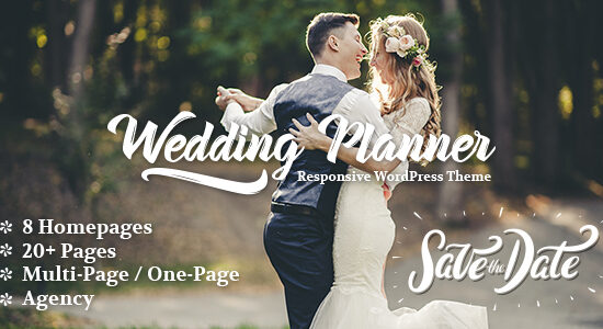 Wedding Planner - Responsive WordPress Theme