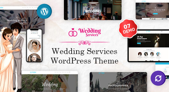 Wedding Services WordPress Theme