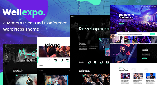 WellExpo - Event & Conference WordPress Theme