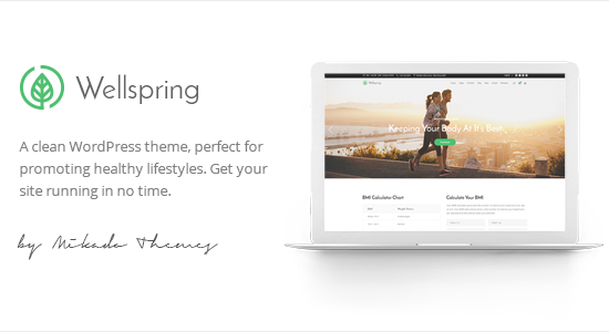 Wellspring - Health, Lifestyle & Wellness Theme