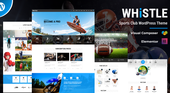 Whistle - Sports Club WordPress